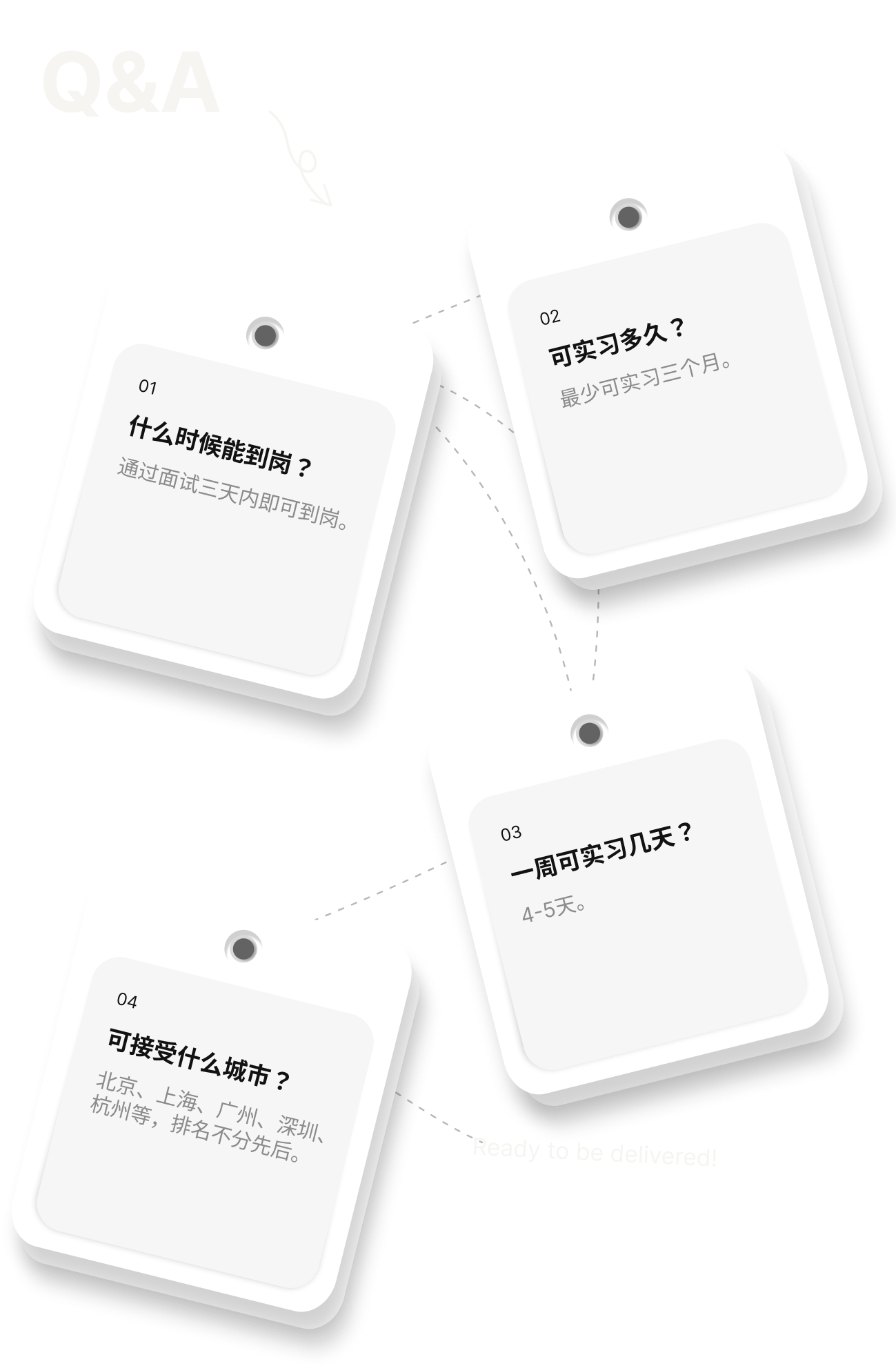 Q&A Brand Heights 设计画面